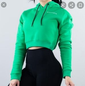 New alphalete cropped hoodie